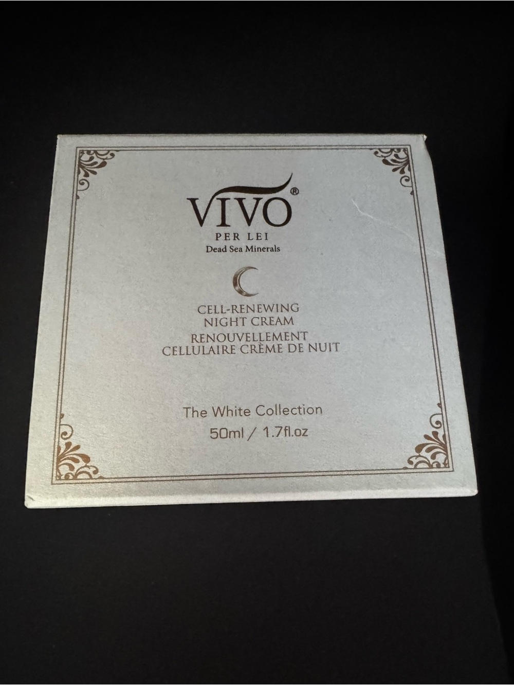 Vivo Per Lei Dead Sea Minerals Cell-Renewing Night Cream White Collection 50ml